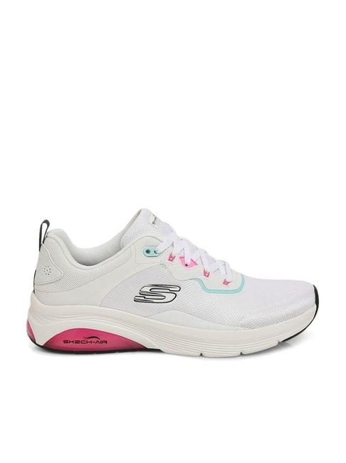 skechers women's skech-air extreme 2. white casual sneakers