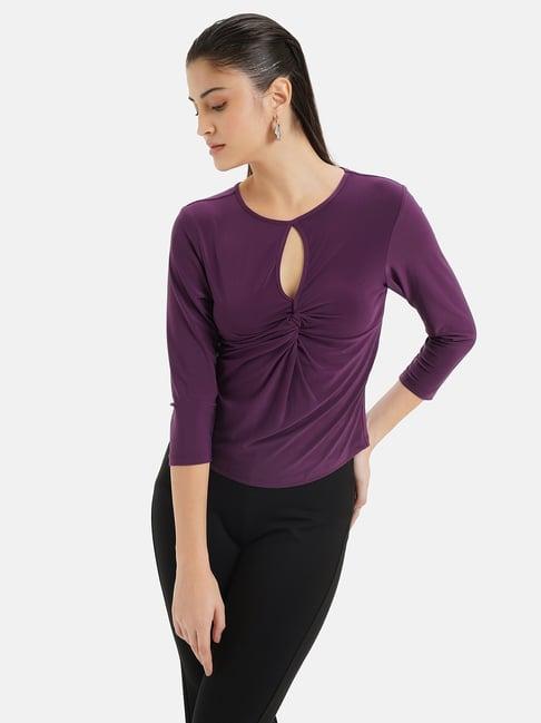 kazo plum top