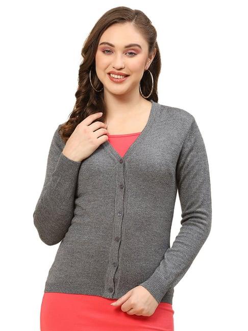 monte carlo grey cardigan