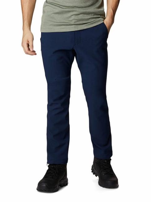 columbia navy comfort fit passo alto iii heat flat front trousers