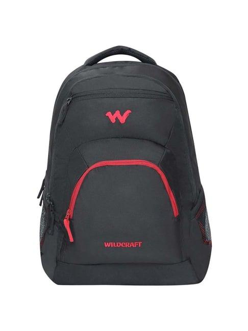 wildcraft hopper 2.0 30 ltrs black medium laptop backpack