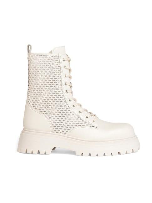 aldo women's white casual booties