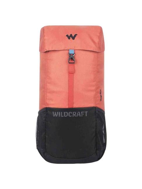 wildcraft verge 35(2.0) 33 ltrs peach & black medium rucksack