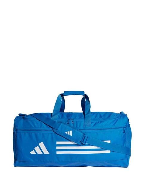 adidas essentials training bright royal medium duffle bag