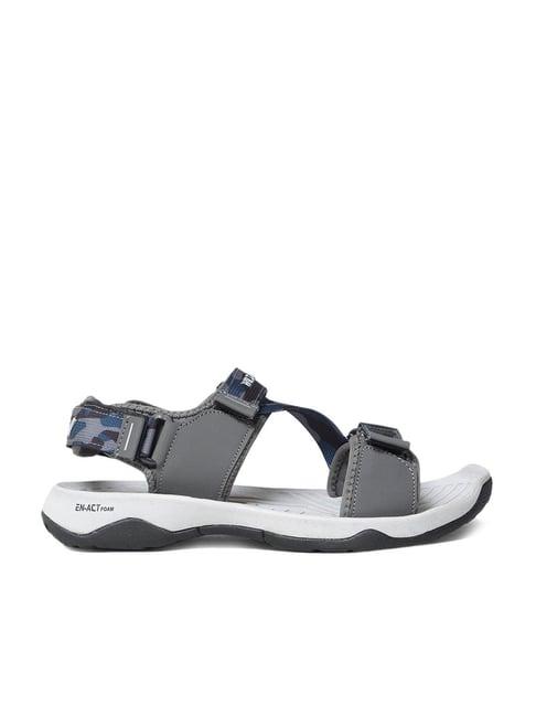 wildcraft men's swish grey floater sandals