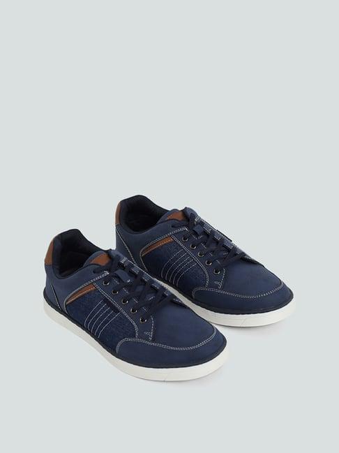 soleplay by westside denim blue denim casual sneakers