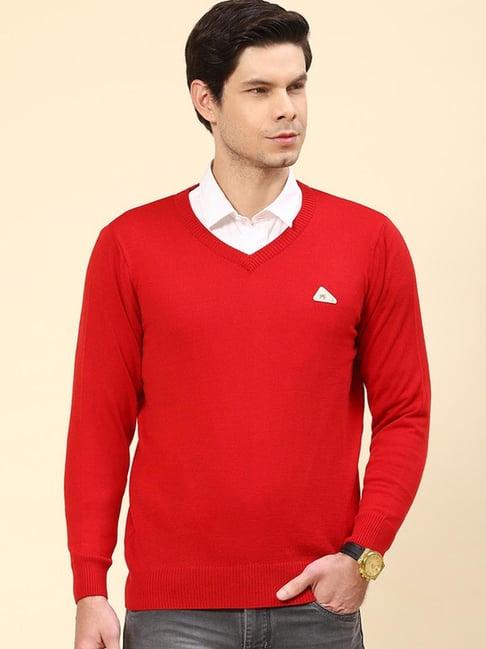 monte carlo blood red regular fit pullover