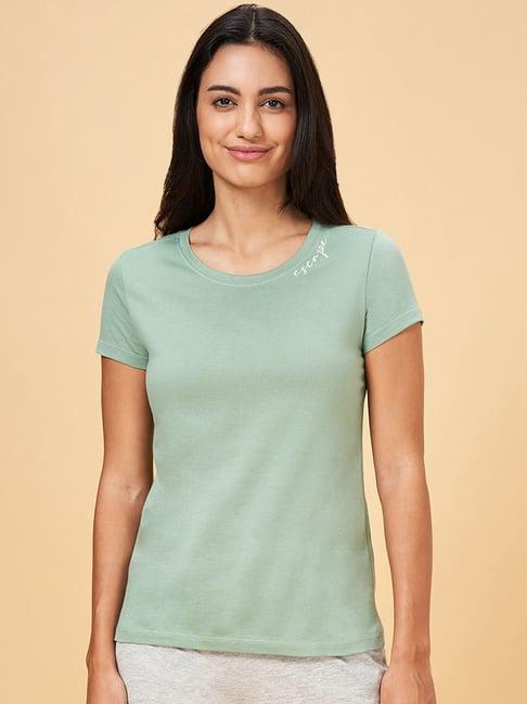 dreamz by pantaloons green cotton t-shirt