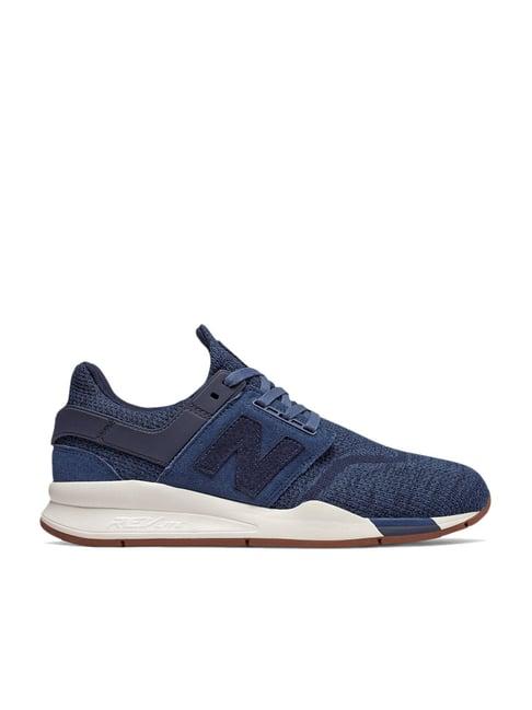 new balance men's indigo running shoes