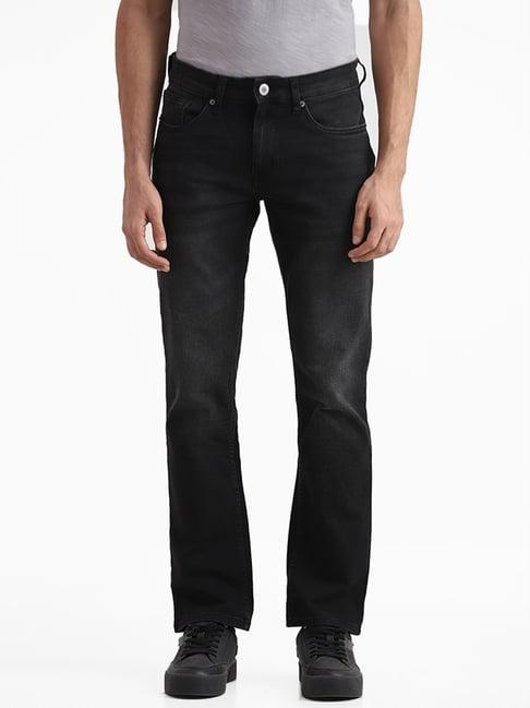 wes casuals by westside charcoal relaxed fit croma jeans