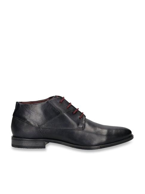 bugatti men's gapo dark blue derby boots