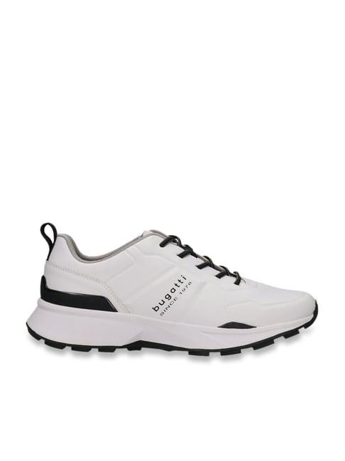 bugatti men's zion white running shoes