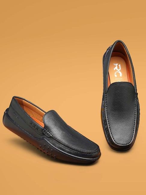 ruosh men's navy casual loafers