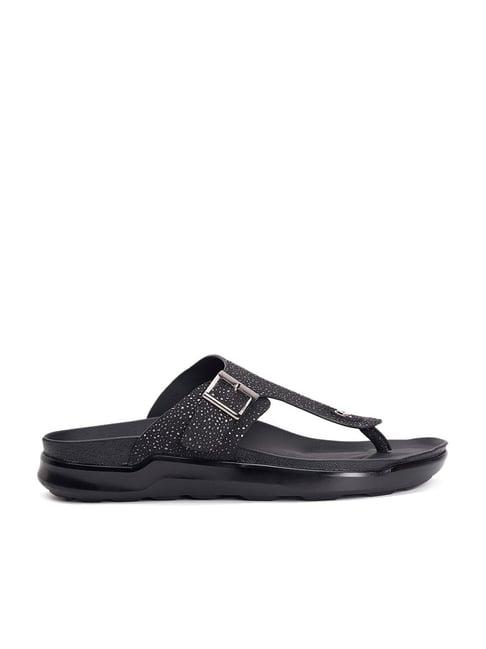 hitz men's charcoal thong sandals