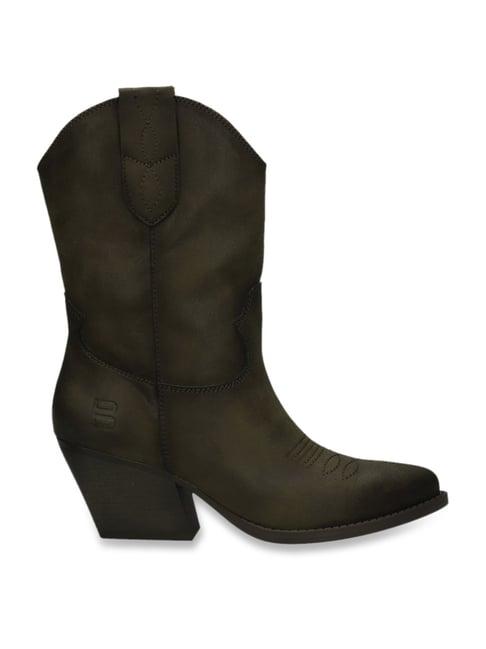 bagatt women's messina green booties