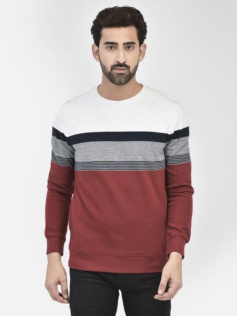 crimsoune club multicolor slim fit sweatshirt