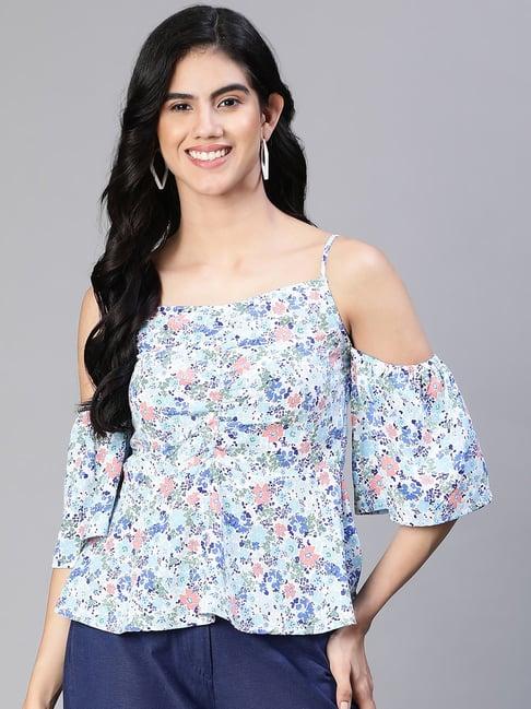 oxolloxo multicolor floral print top