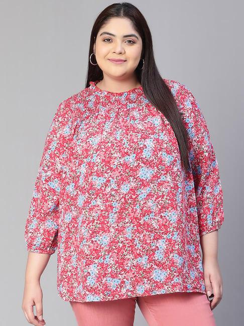 oxolloxo multicolor floral print top