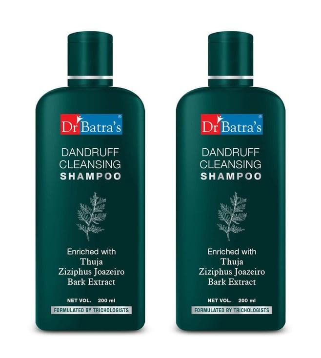 dr. batra's dandruff cleansing shampoo (pack of 2)