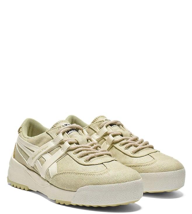 onitsuka tiger unisex delegation ex sand beige & birch sneakers