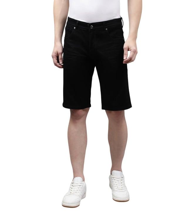 lindbergh black regular fit shorts