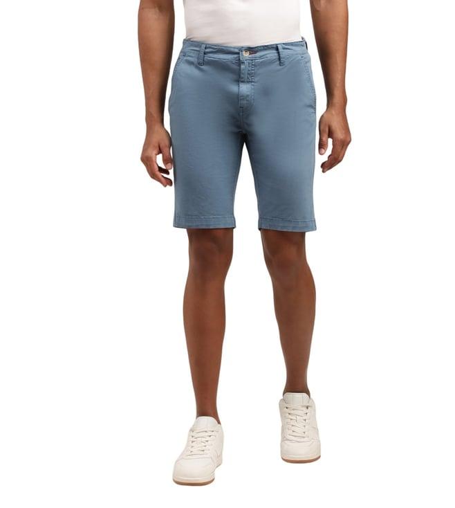 lindbergh blue regular fit shorts