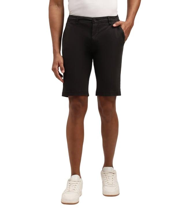 lindbergh black regular fit shorts