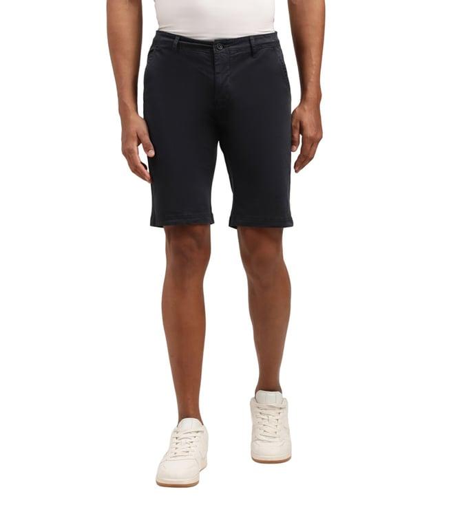 lindbergh blue regular fit shorts