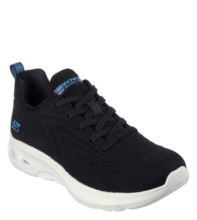 skechers women's bobs black sneakers