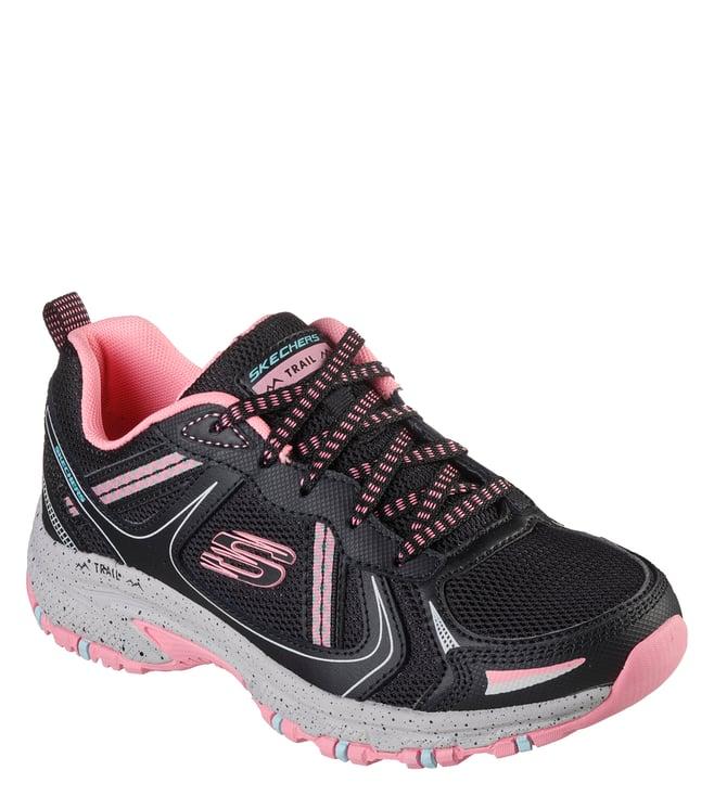 skechers women's outdoor black sneakers