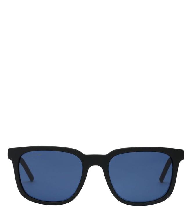 lacoste 948 001 54 s blue uv protection square sunglasses for men