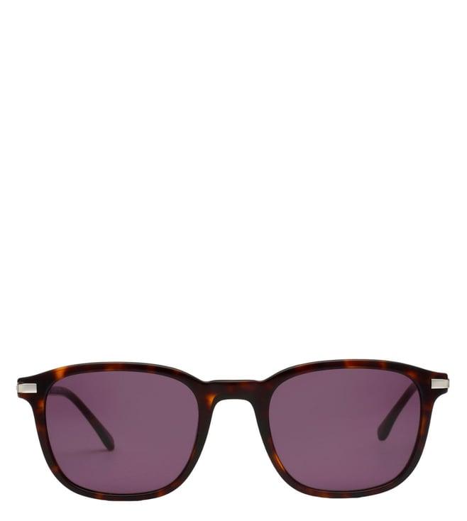 lacoste 992 240 51 s purple uv protection wayfarer sunglasses for men