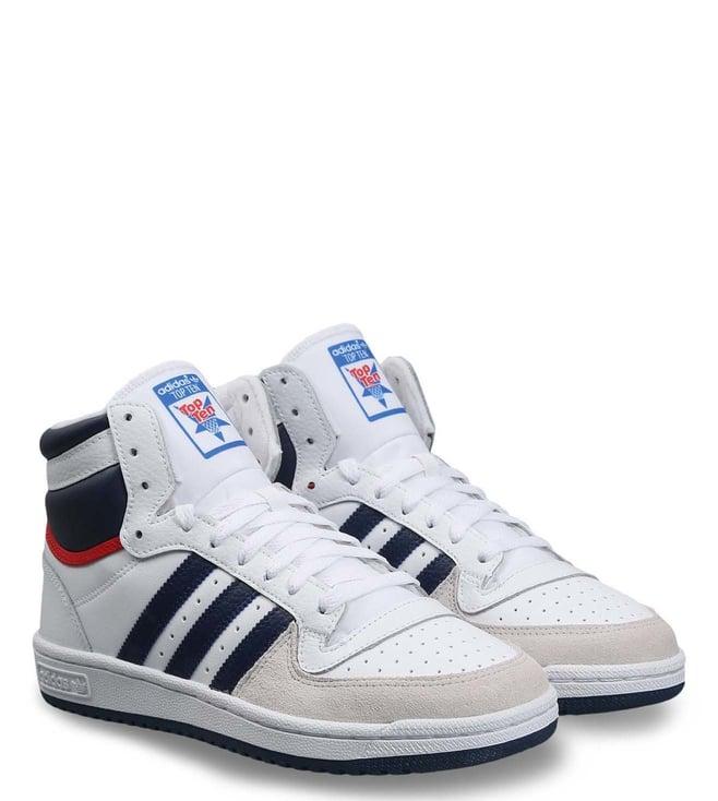 adidas originals men's top ten rb white sneakers