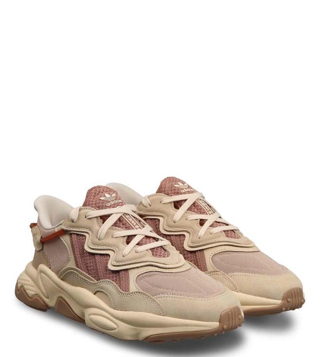 adidas originals men's ozweego beige sneakers