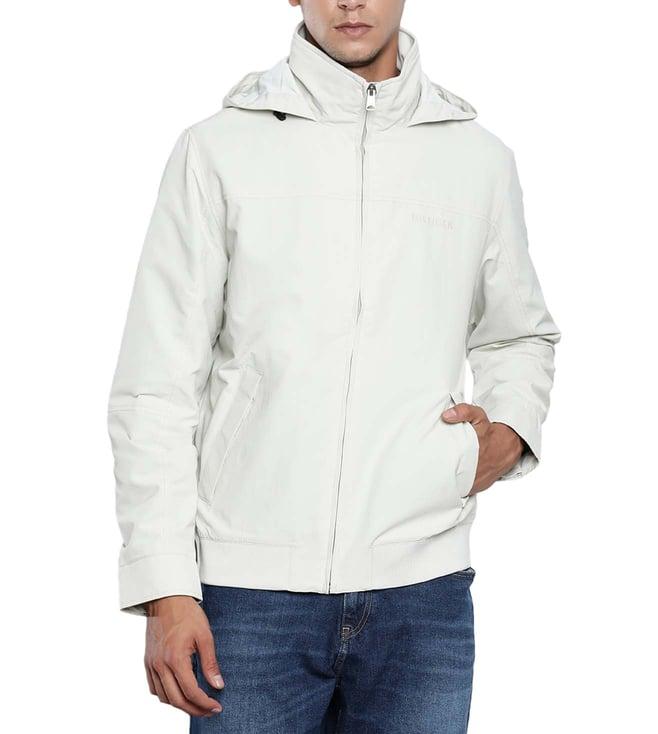 tommy hilfiger silver birch regular fit casual jacket