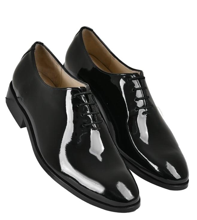 luxoro formello men's allucio lace up black oxford shoes