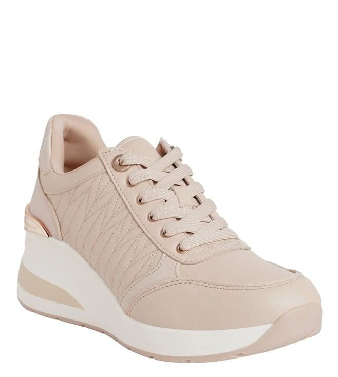 aldo women's gradskiy680 pink sneakers