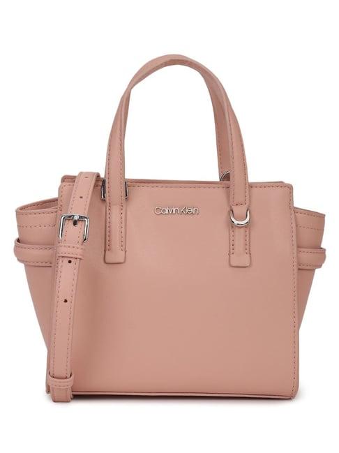 calvin klein cafe au lait medium tote