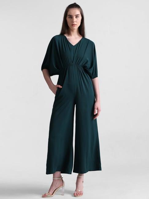 only teal maxi jumpsuit