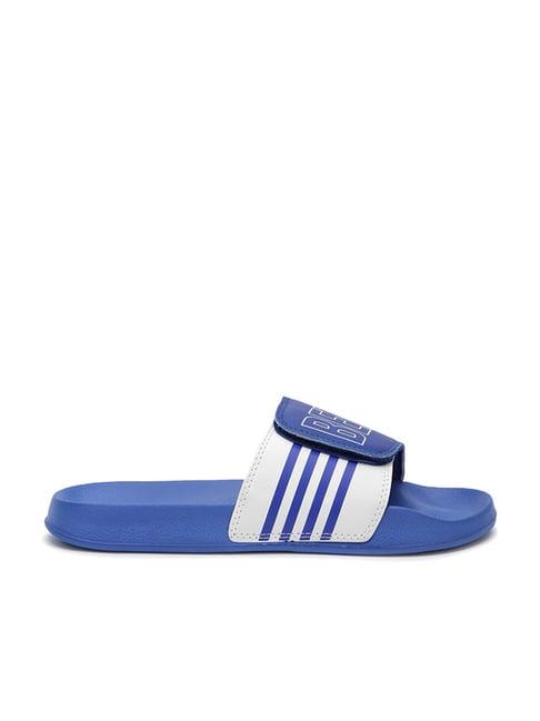 united colors of benetton women's blue slides