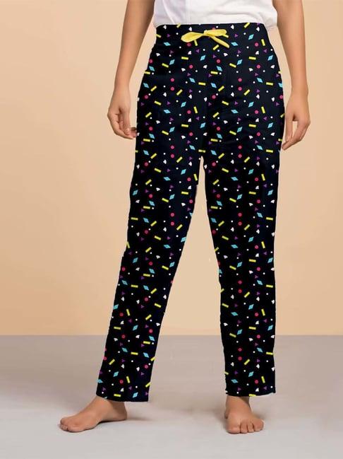 lyra navy printed pyjamas