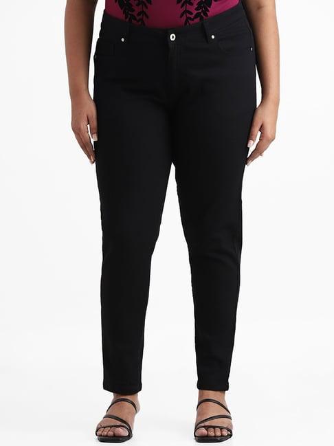 gia by westside black mid rise jeans