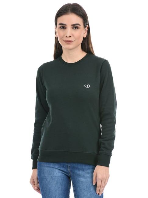 cloak & decker by monte carlo dark green pullover