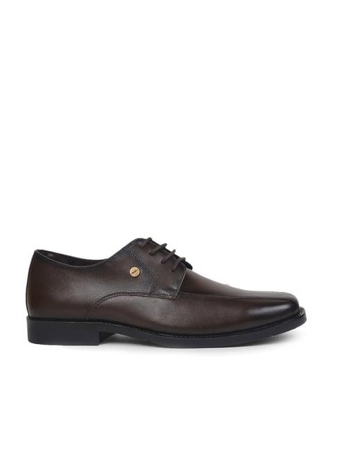 fortune by liberty men's eco-01e brown derby shoes