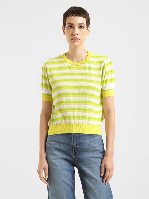 levi's multicolor striped top