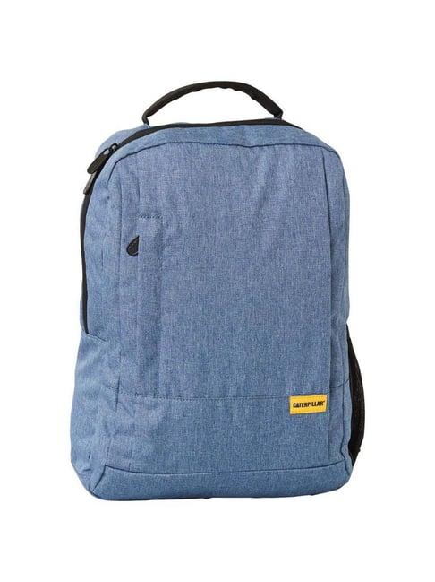 cat v-power business 18 ltrs denim blue medium backpack