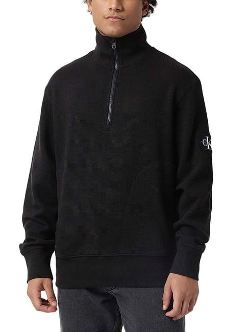 calvin klein jeans black comfort fit sweater