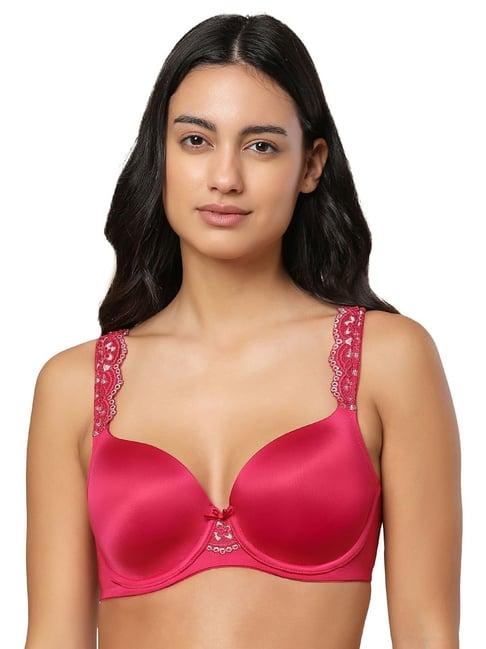 triumph fuchsia full coverage t-shirt bra