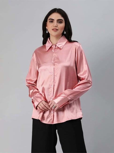 london rag pink regular fit shirt