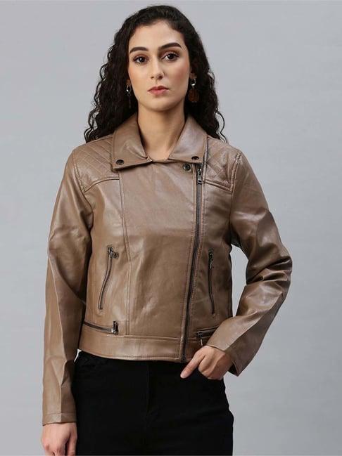 london rag brown regular fit jacket